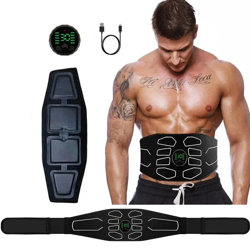Abdominal Toning Belt Electronic Muscle Stimulator Portable AB
