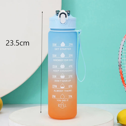 2L Outdoor Large Capacity Sport Water Bottle Creative Plastic Cup
