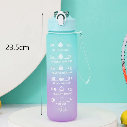 2L Outdoor Large Capacity Sport Water Bottle Creative Plastic Cup