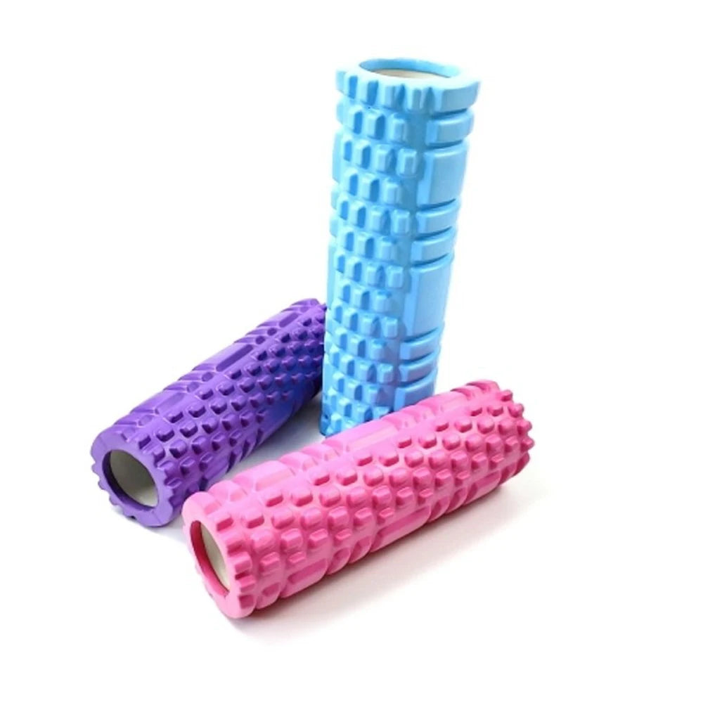 1pc Foam Massage Roller, Hollow Yoga Column Fitness Equipment for