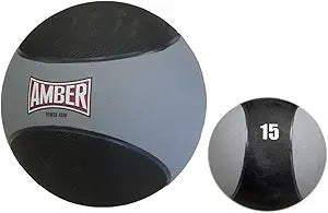 Durable Rubber Medicine Ball for Versatile Fitness Training, Enhance