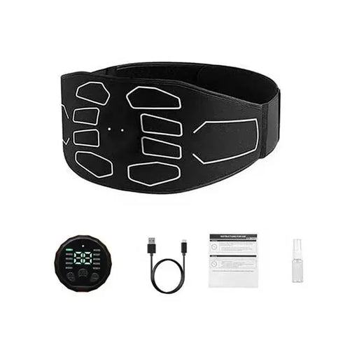 Abdominal Toning Belt Electronic Muscle Stimulator Portable AB