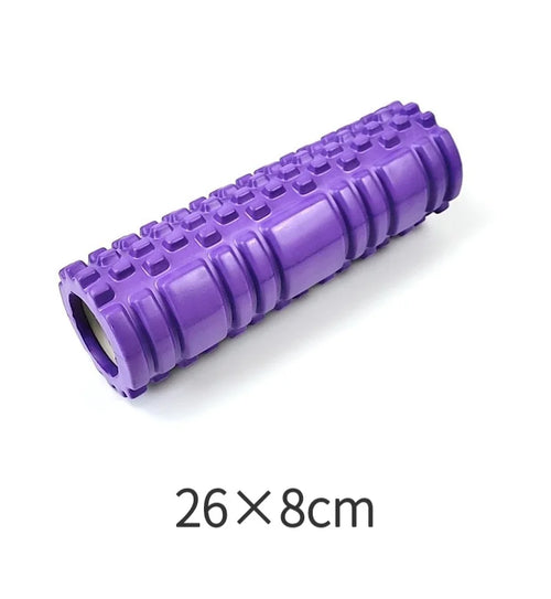 1pc Foam Massage Roller, Hollow Yoga Column Fitness Equipment for