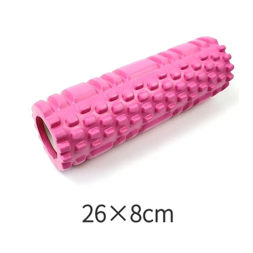 1pc Foam Massage Roller, Hollow Yoga Column Fitness Equipment for